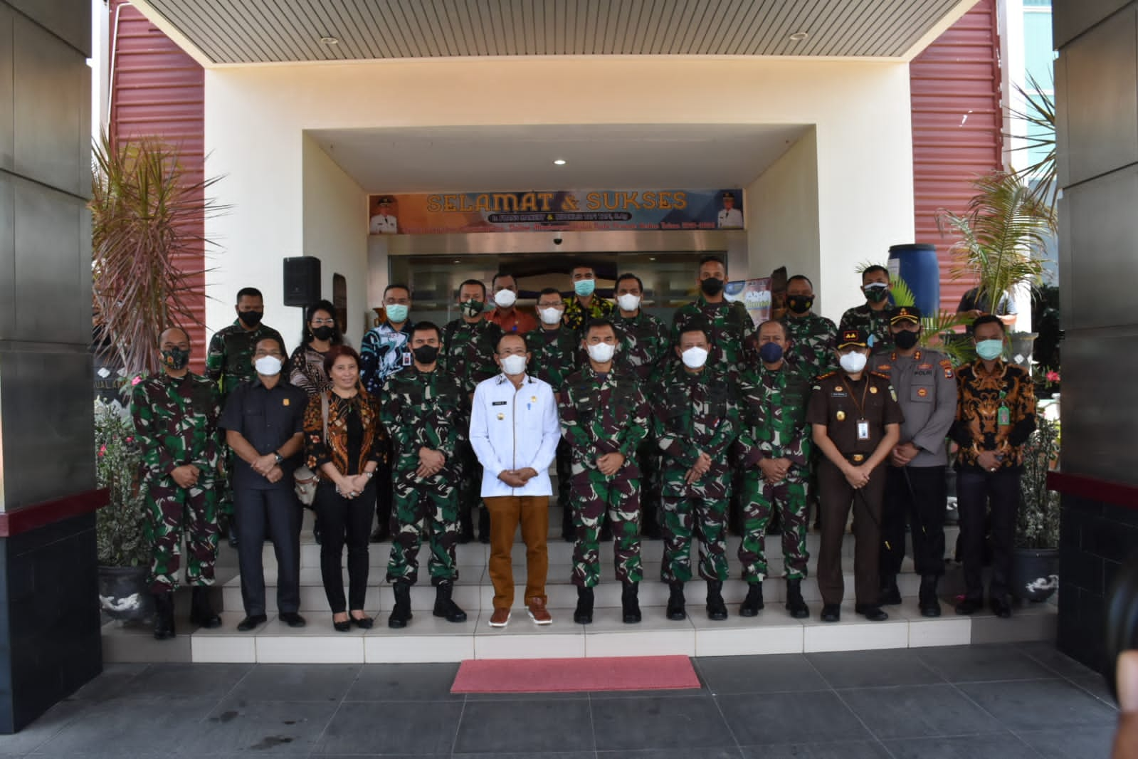 Pangdam Xvi Pattimura Silaturrahmi Dengan Forkopimda Halut Halmahera Raya