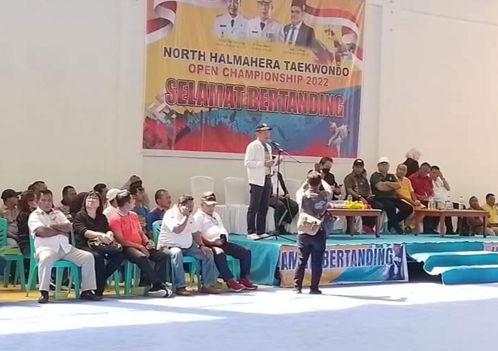 North Halmahera Taekwondo Open Campions 2022 Resmi Di Helat Halmahera