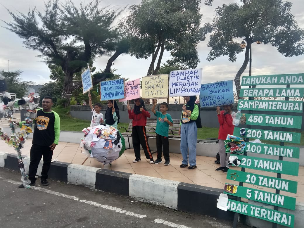 PakaTiva Kampanye Ternate Bebas Sampah Plastik Kota Ternate